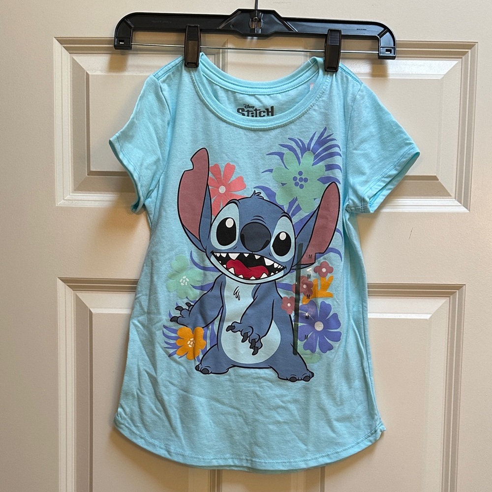 Disney Stitch Aqua Graphic Tee